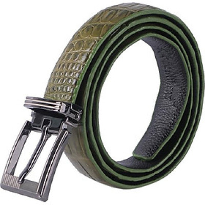 Thắt Lưng Nữ Da Cá Sấu Huy Hoàng HT5206 - Xanh Rêu