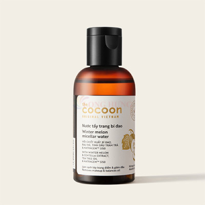 Nước tẩy trang bí đao Cocoon làm sạch và giảm dầu (50ml/140ml/500ml) - Hàng chính hãng
