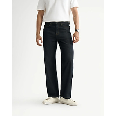 Quần jeans nam màu Xanh đen (tiêu navy) . Form Straight - ROUTINE 10F24DPA032 | ROUTINE CÀ MAU