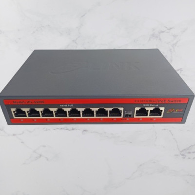 Switch PoE IPL-SW162 16 cổng Cổng + 02 Up-link chuyên dụng cho CCTV camera - Hàng chính hãng