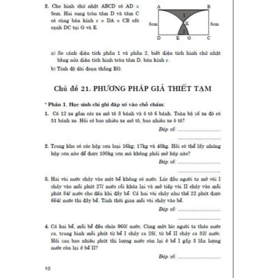 Sách - Thử Sức Trạng Nguyên Nhỏ Tuổi Môn Toán Lớp 5 - Tập 2 - Dùng Chung Cho Các Bộ SGK Hiện Hành - Hồng Ân