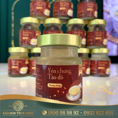 Yến Chưng Táo Đỏ (Hũ 70ml) - BẢO SƠN TRUE NEST