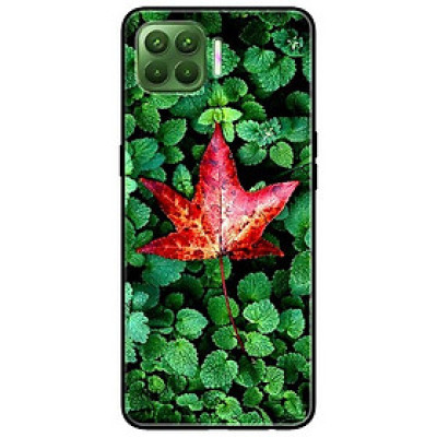 Ốp lưng dành cho Oppo A93 - F17 Pro mẫu Lá Phong Đỏ