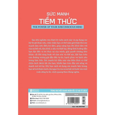 Sách - Sức Mạnh Tiềm Thức - Phương Pháp Để Tập Trung Tâm Thức Nhằm Xóa Bỏ Những Rào Cản Tiềm Thức - MCBooks
