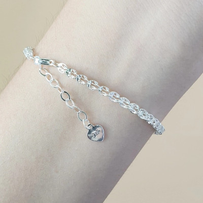 Vòng Tay Lắc Tay Nữ Bạc 925 Đuôi Phụng LTU559  BẠC HIỂU MINH