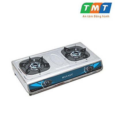 [HÀNG CHÍNH HÃNG] Bếp gas đôi inox Hayasa HA-1100C đầu đốt nhôm cao cấp điếu inox