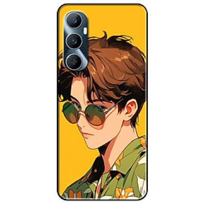 Ốp lưng cho Oppo Realme 10 - C11 2021 - C65 4G - C67 - C20 - Poco X6 5G - Chàng Trai Áo Họa Tiết - Hàng Chính Hãng