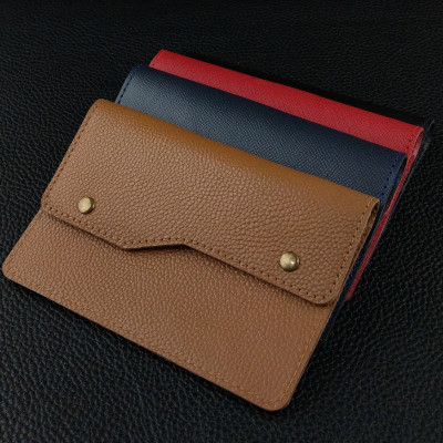 Ví Đựng Đăng Kiểm Ô Tô Da Bò Thật form ngang - hàng chính hãng