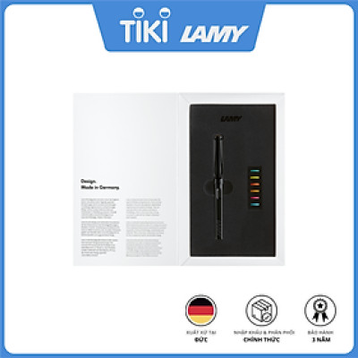 Lamy Safari Set – All Black / All White + 6 Rings