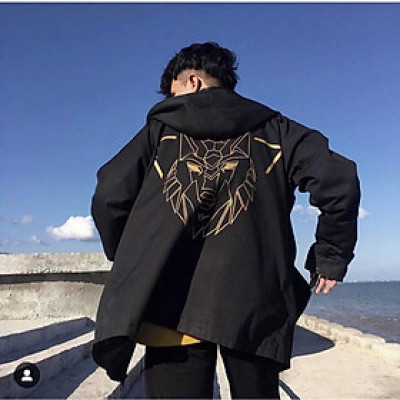 Áo khoác dù 2 lớp Sói ca hàng bao chất rất hot-A004