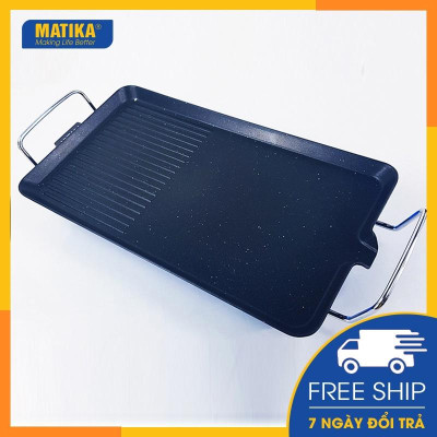 Bếp nướng điện POVENA vỉ nướng điện gọn nhẹ công suất 1500w nướng không khói PVN-4830 - Hàng chính hãng