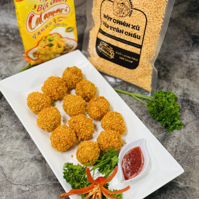 Bột chiên Tempura Hải Sản, Rau Củ Quả Calamari - Nguyên liệu nhập khẩu Hàn Quốc