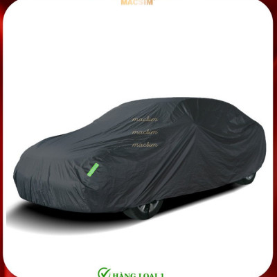 Bạt phủ ô tô thương hiệu MACSIM dành cho Peugeot 5008- màu đen- bạt phủ trong nhà và ngoài trời