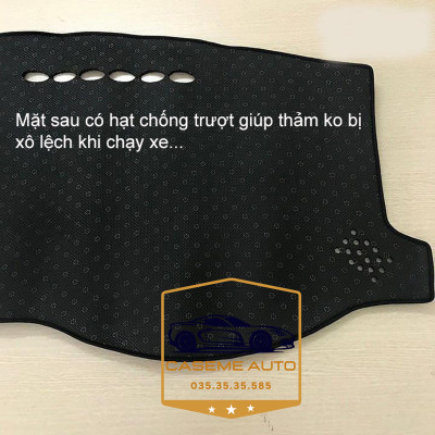 [HONDA CIVIC] Thảm Taplo 3 Lớp Dành Cho Xe HONDA CIVIC, Nhung Lông Cừu Và Da Vân Carbon Cao Cấp - Hàng Chính Hãng