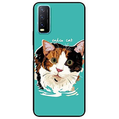 Ốp lưng dành cho Vivo Y20 - Y20s - Y12s mẫu Chú Mèo Ba Màu