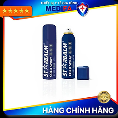 Chai xịt lạnh giảm đau Starblam hỗ trợ giảm đau nhức và chấn thương