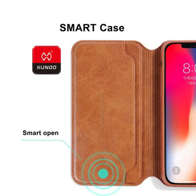 Bao da thể thao chống sốc dành cho iPhone 14 Pro (6.1 inch) hiệu XUNDD Gra Series có ngăn đựng thẻ Card ATM visit cao cấp Bảo vệ toàn diện 360 độ, Smartsleep thông minh - hàng nhập khẩu