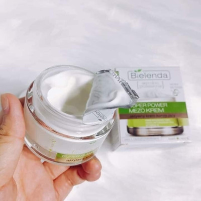 Kem dưỡng Bielenda Xanh lá dưỡng ẩm trẻ hóa da, cho da dầu nhờn mụn, hỗn hợp