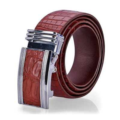 Thắt lưng nam Huy Hoàng da cá sấu bản lớn nhiều màu HP4774-75-76-77