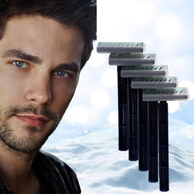 Dao Cạo Râu 2 Lưỡi Kép Thân Nhựa Dành Cho Nam Giới Avatar (Set 5 Cây)