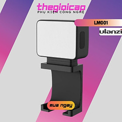 Đèn LED Trợ Sáng Mini Dành Cho DJI Pocket 3 Tích Hợp Pin 500mAh Ulanzi LM001 - Hàng Nhập Khẩu