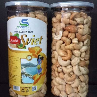 500G Hạt điều rang không muối Sviet