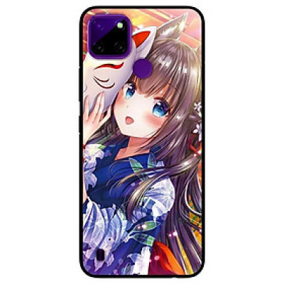 Ốp lưng dành cho Realme C21Y - C25Y mẫu Cô Gái Neko