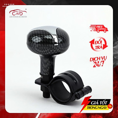 Tay Quay Trợ Lực Vô Lăng Ô Tô CIND JM-7603C Màu Carbon