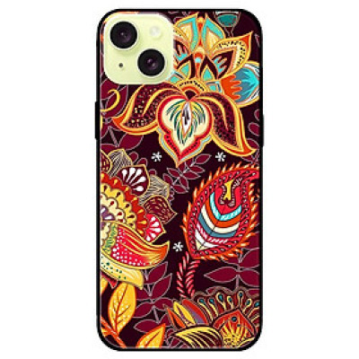 Ốp lưng dành cho Iphone 15 - Iphone 15 Plus - Iphone 15 Pro - Iphone 15 Pro Max - Họa Tiết Hoa Đa Màu - Hàng Chính Hãng