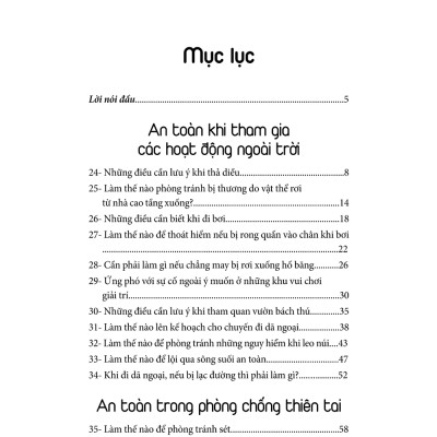 An Toàn Khi Tham Gia Các Hoạt Động Ngoài Trời Và Phòng Chống Thiên Tai