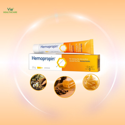 Kem Bôi Trĩ Dạng Mỡ chứa keo ong Hemopropin