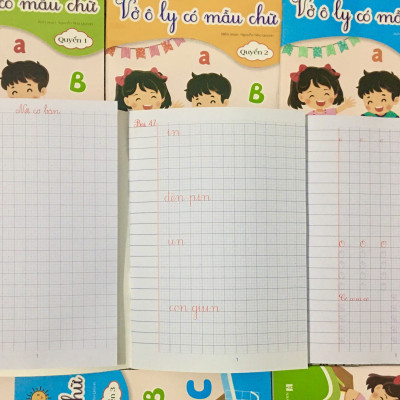 Sách- Combo 3 quyển Vở Ôly có mẫu chữ dành cho bé tập viết