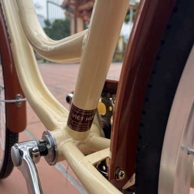 Xe đạp mini Wahama KOREA HQ 24/26 inch - Tặng khóa bánh sau, đồ lắp xe