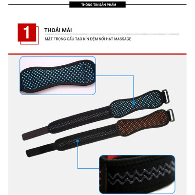 Đai bảo vệ hỗ trợ xương bánh chè đầu gối AOLIKES A-7920 Sport patella belt