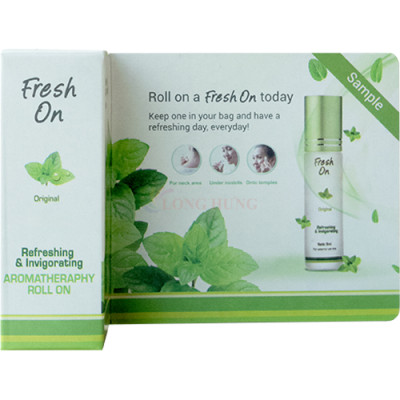 Dầu lăn giảm căng thẳng Eagle Brand Fresh On (1ml) - Hàng chính hãng