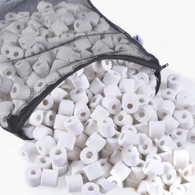 Bộ 8 Túi Đựng Vật Liệu Lọc 37x29cm dùng trong các hệ thống lọc bể cá koi, máy lọc nước hồ cá, bể cá cảnh