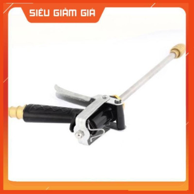 Bộ dây vòi xịt nước rửa xe, tưới cây . tăng áp 3 lần, loại 7m, 10m 206318 đầu đồng,cút đồng+ tặng móc khoá