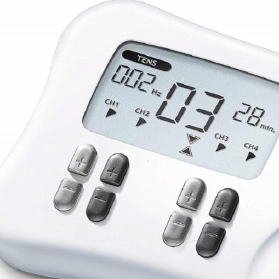 Máy điện châm kỹ thuật số 4 kênh, 8 điện cực Beurer EM80