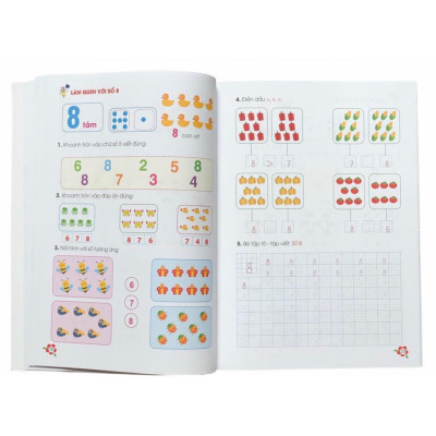 Sách - Bé học toán (Hành trang cho bé tự tin vào lớp 1)