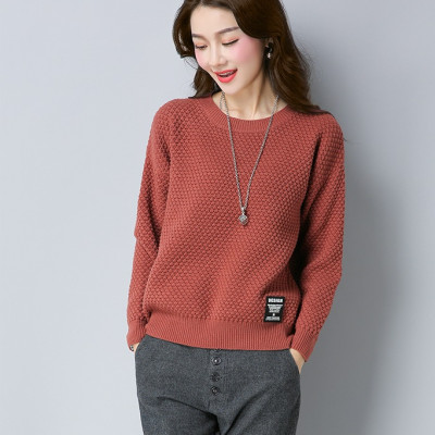Áo len nữ kiểu dáng đơn giản, áo len dày ấm áp Al46