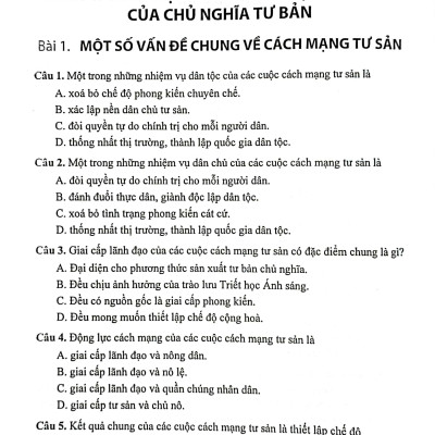Bài Tập Lịch Sử 11 (Cánh Diều) (2023)