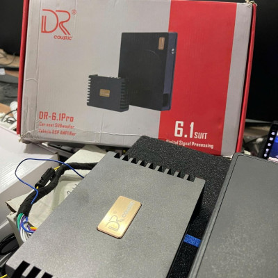 Bộ DSP DR 6.1 Suit kết nối  XLR cùng loa sub điện hiệu năng cao độ loa 3way tiện lợi