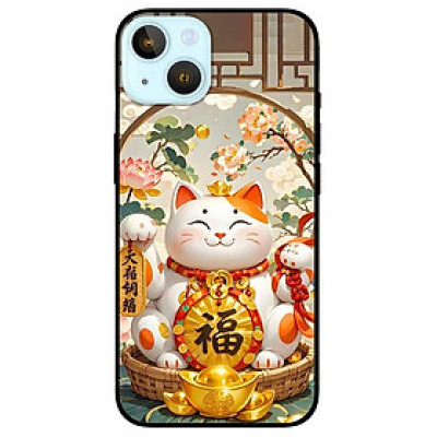 Ốp lưng cho IPhone 14 - 14 Plus - 14 Pro - 14 Pro Max - Mèo Thần Thài Trắng Đẹp - Hàng Chính Hãng