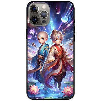 Ốp lưng dành cho Iphone 12 - 12 Pro - 12 Pro Max - 13 Mini - 13 - 13 Pro - 13 Pro Max - Hai Bé Tương Lai - Hàng Chính Hãng