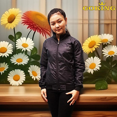 Áo khoác gió GOKING 2 lớp, form unisex cho nam nữ. Ngoài vải dù, trong lót vải cào cách nhiệt. Hàng Việt Nam chất lượng cao.