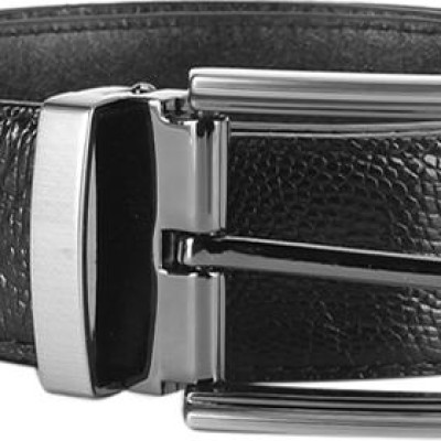 Thắt Lưng Nam Da Đà Điểu Đầu Kim Huy Hoàng HT4405 - Đen