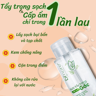 Nước tẩy trang chiết xuất Gấc Bimore_320ml