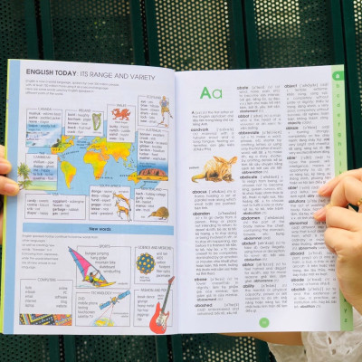 Sách từ điển anh việt - mình hoạ hình ảnh