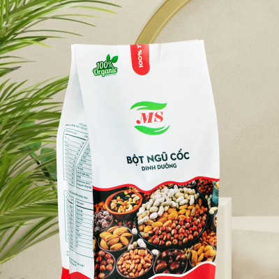 Ngũ cốc dinh dưỡng cao cấp  - MS - (1kg/2 gói) - Bột ngũ cốc tăng cân, lợi sữa - 18 loại đậu & hạt