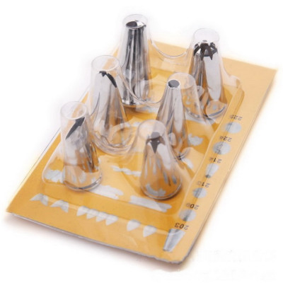 Bộ 6 đuôi bắt bông kem – Dụng cụ làm bánh kem – Mã số 1053